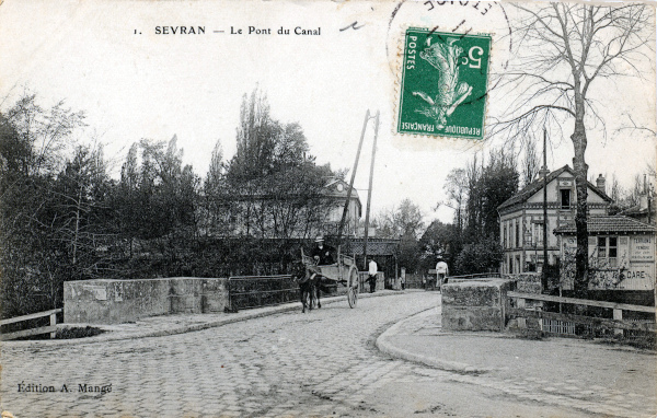 1. SEVRAN — Le Pont du Canal